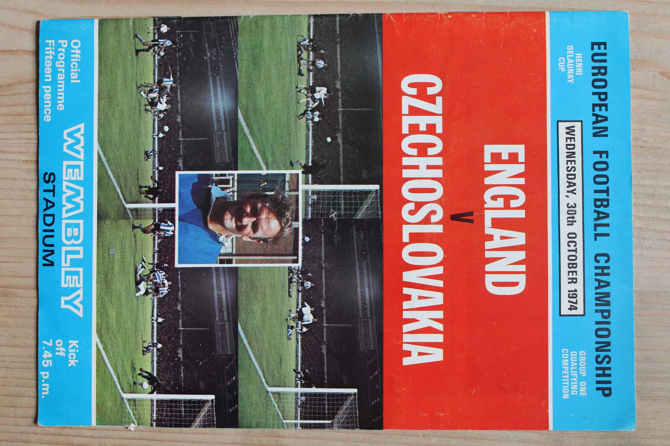 England v Czechoslovakia